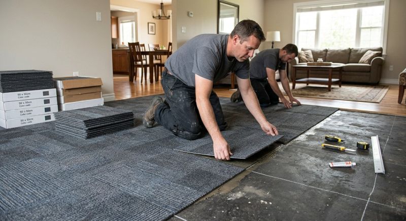 Carpet Tiles Installation in Monmouth County, NJ