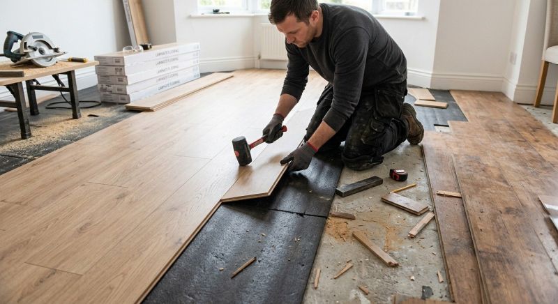 Laminate Floor Installation in Fredericksburg, VA