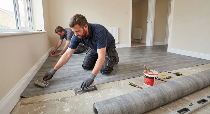 Sheet Flooring Installation in Fort Worth, TX