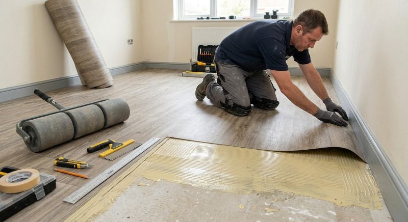 Sheet Flooring Installation in Scottsdale, AZ