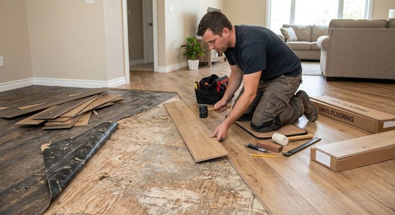 Vinyl Floor Replacement in Longmont, CO