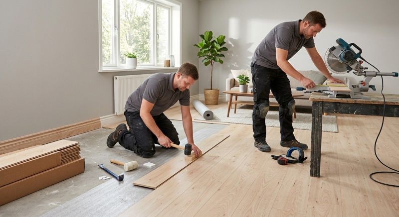 Wood Laminate Installation in Greensboro, NC