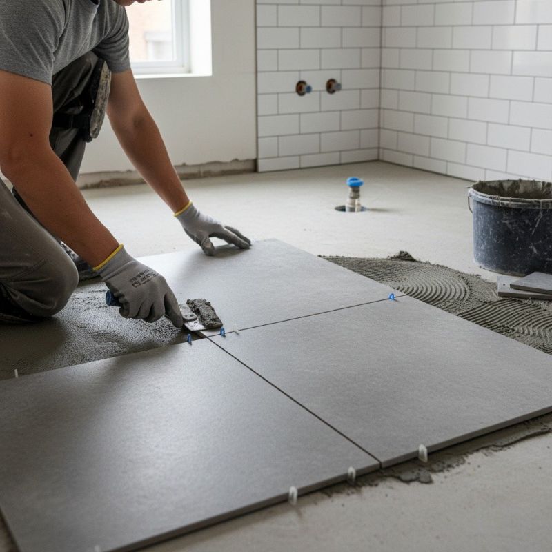 Bathroom Flooring Installation in Loudoun County, VA