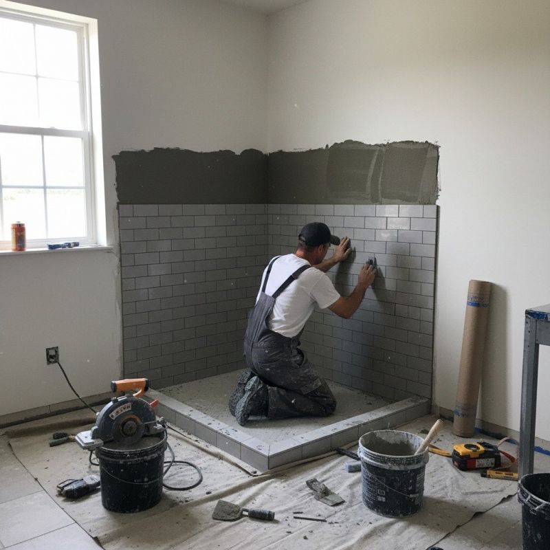 Bathroom Wall Tiling in Alpharetta, GA
