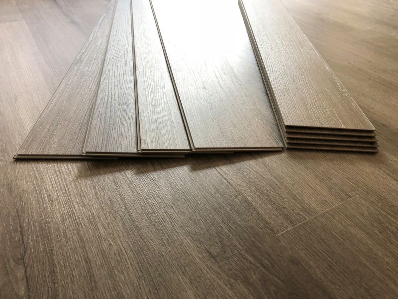 Luxury Vinyl Plank in Kitchen