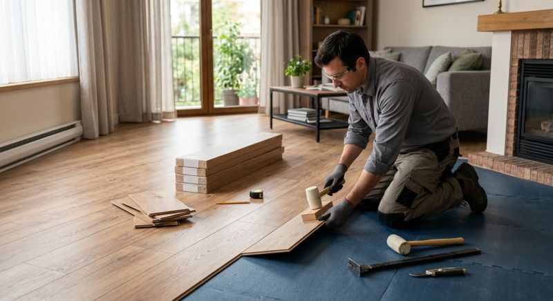 Laminate Floor Replacement in Greensboro, NC