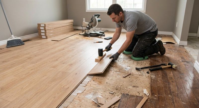 Laminate Floor Replacement in Warrenton, VA