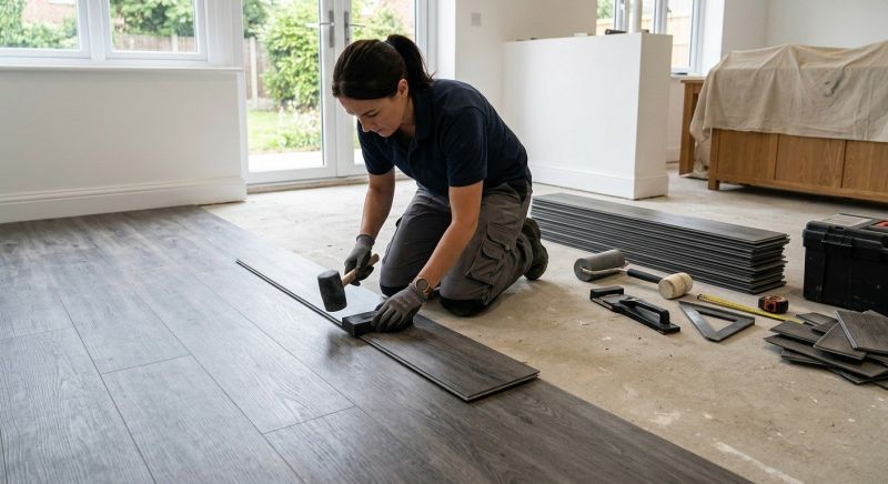 Luxury Vinyl Tile Installation in Frisco, TX