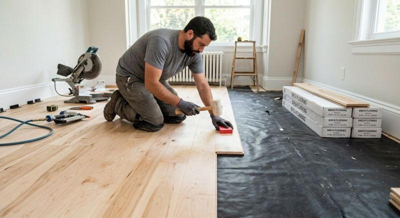 Maple Flooring Installation in San Antonio, TX