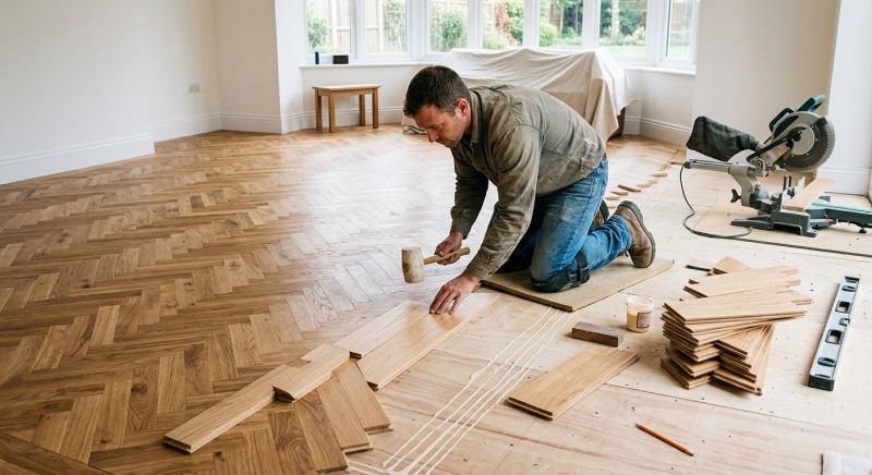 Plank Floor Installation in Austin, TX