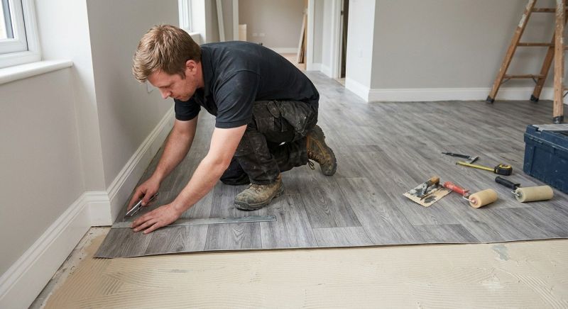 Sheet Vinyl Installation in Mckinney, TX