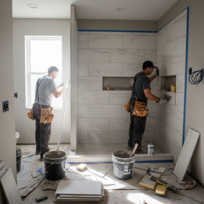Shower Tiling Service in Alpharetta, GA