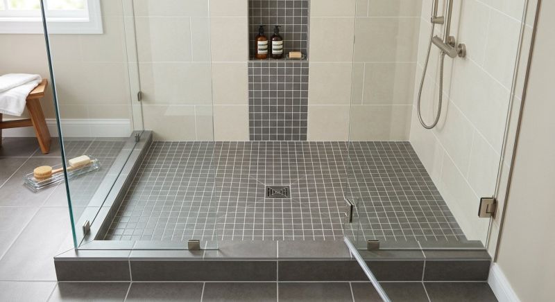 Tile Shower Pan Installation in Alpharetta, GA
